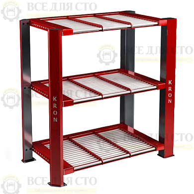 Роликовый стеллаж для АКБ 05.Э.078.34.Р.3.9